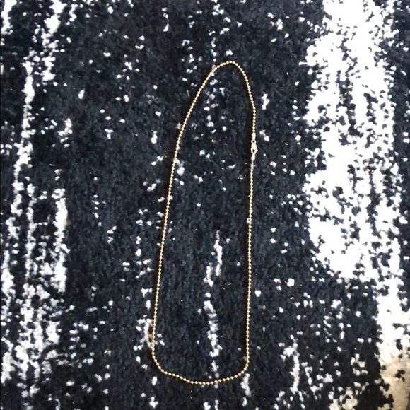 Necklace Chains (2) - Gold Plated Small Bead - 24” - Picture 4 of 6